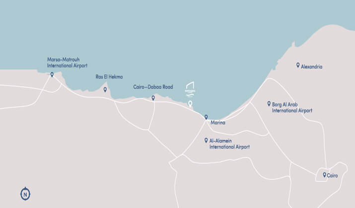 ابراج العلمين الجديدة