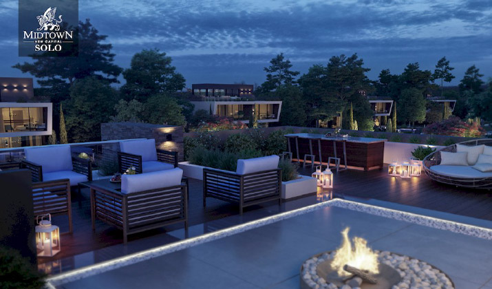 فلل للبيع في كمبوند ميدتاون سولو