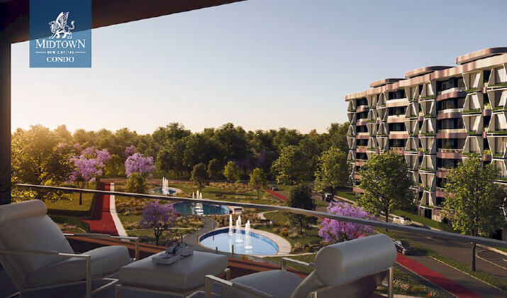 شقق للبيع في كمبوند ميدتاون كوندو