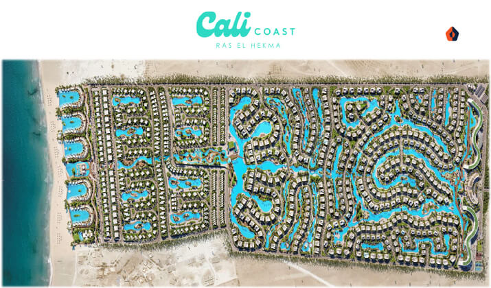 مساحة كالي كوست الساحل الشمالي