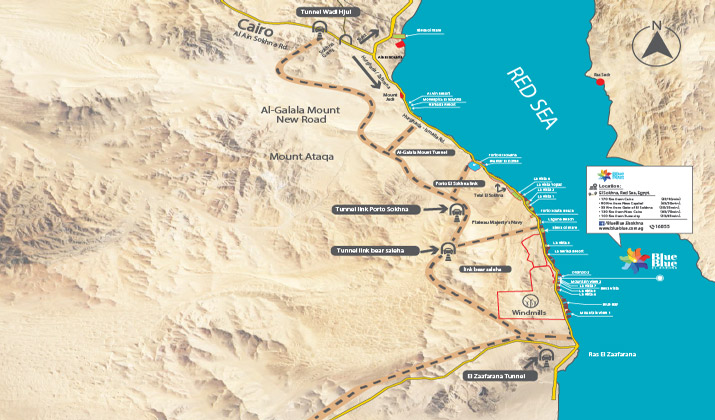 شاليه للبيع بقرية بلو بلو العين السخنة