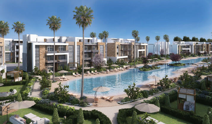 أسعار ومساحات قرية اروما العين السخنة