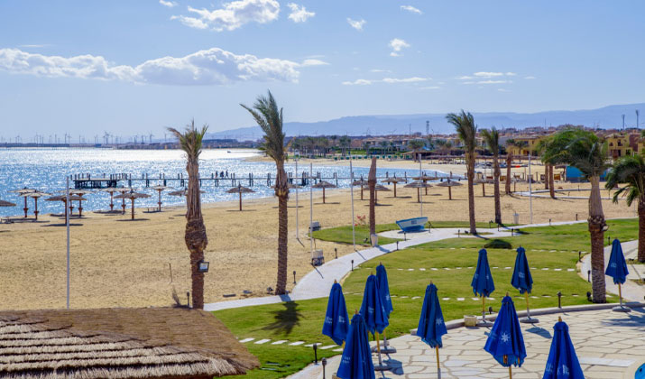 قرية بلو بلو السخنة