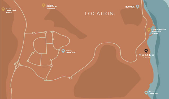 موقع ماجادا العين السخنة