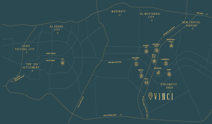 موقع فينشي العاصمة الادارية الجديدة