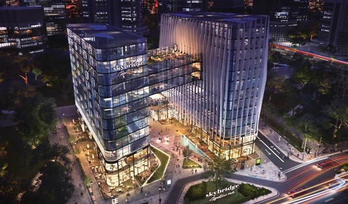 برج سكاي بريدج العاصمة الادارية الجديدة