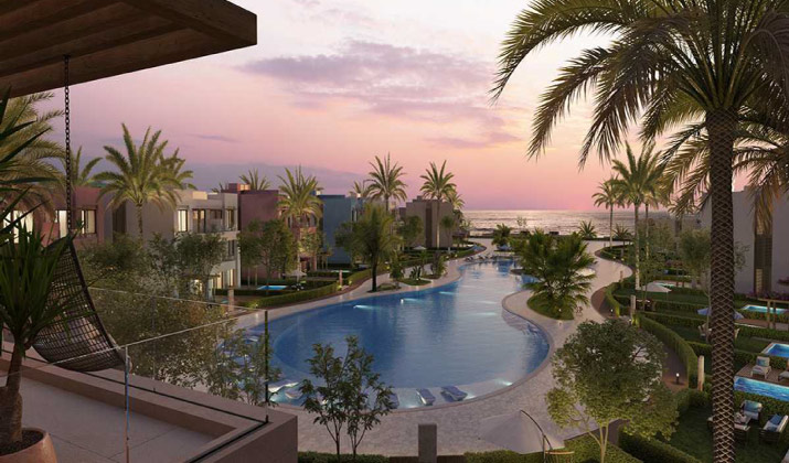 شاليهات للبيع في قرية لاجونا بالم هيلز