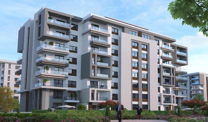 مساحات كمبوند بلوفير العاصمة الادارية