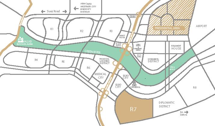 موقع ريفان العاصمة الادارية الجديدة