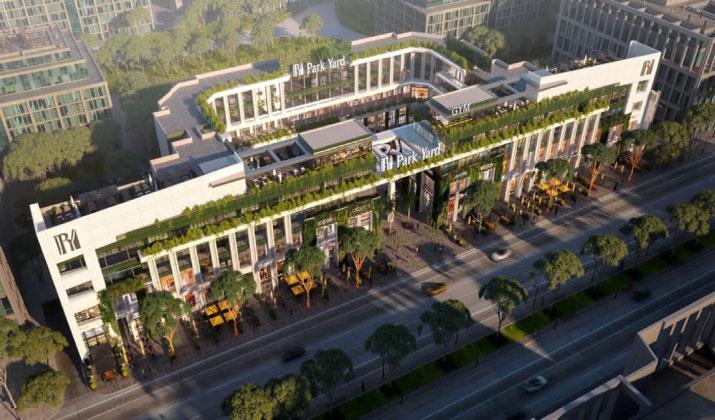 أسعار ومساحات بارك يارد مول 6 اكتوبر