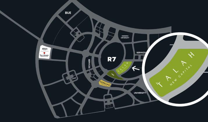 موقع طلة العاصمة الادارية الجديدة