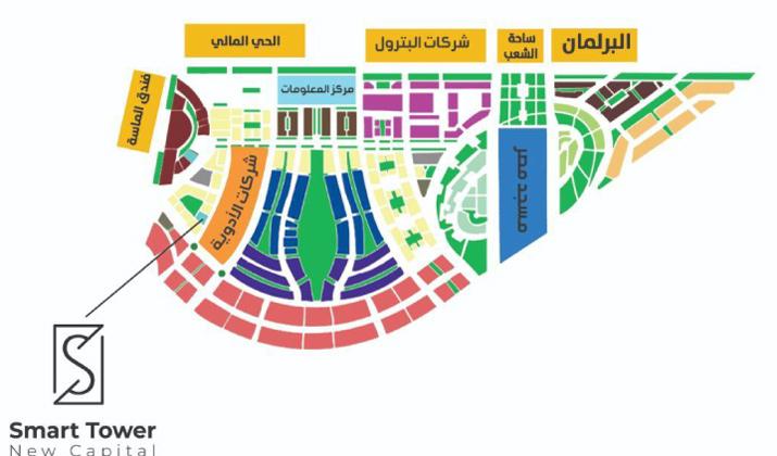 موقع سمارت تاور العاصمة الادارية الجديدة