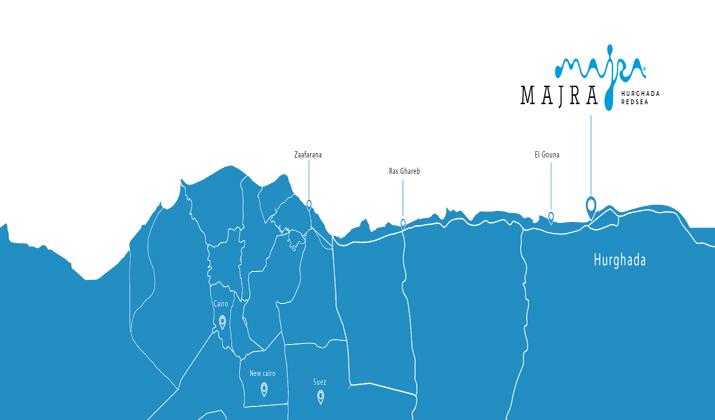 موقع منتجع ماجرا الغردقة