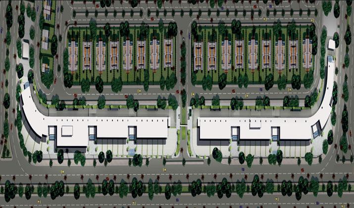 مساحة وتصميمات مول دي لاين الشيخ زايد