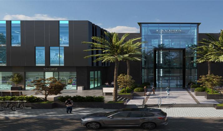 أسعار ومساحات مول دي لاين الشيخ زايد