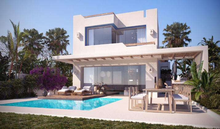 فيلات للبيع في قرية لفلز ماونتن فيو الساحل الشمالي