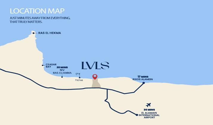 موقع قرية لفلز الساحل الشمالي