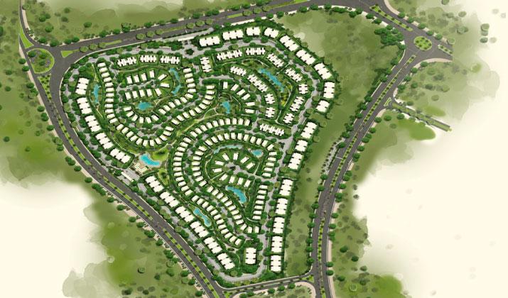 مساحة وتصميم كمبوند ايفوري الشيخ زايد