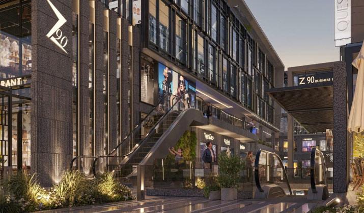 محلات للبيع في زد 90 بيزنس كومبلكس القاهرة الجديدة