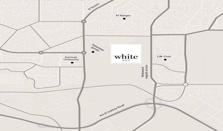 موقع مول وايت ووك القاهرة الجديدة