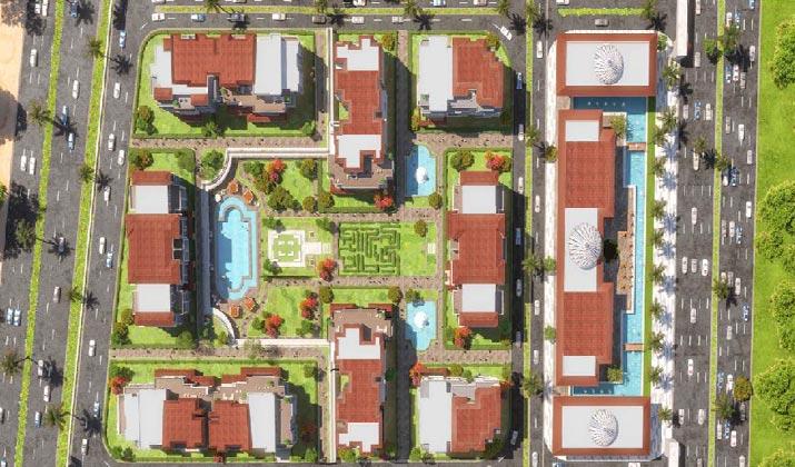 بيراج ريزيدنس القاهرة الجديدة Peerage Residence