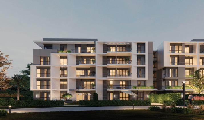 شقق للبيع في كمبوند تراس الشيخ زايد