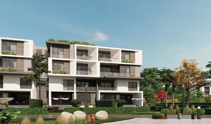 شقق للبيع في كمبوند تراس الشيخ زايد