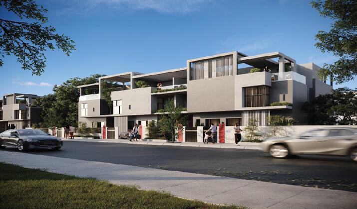 أسعار ومساحات كمبوند نوشن التجمع الخامس