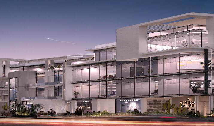 أسعار ومساحات مول سنترال افينيو الشيخ زايد