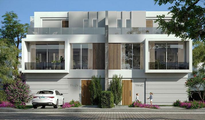 فلل للبيع في كمبوند الباتيو تاون القاهرة الجديدة