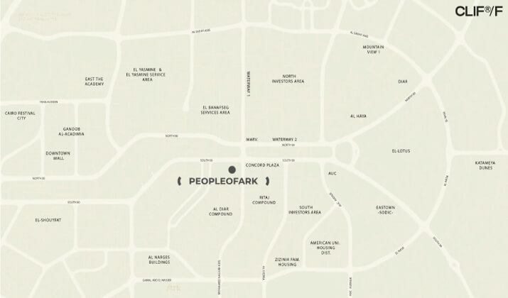 موقع مول كليف القاهرة الجديدة ارك العقارية