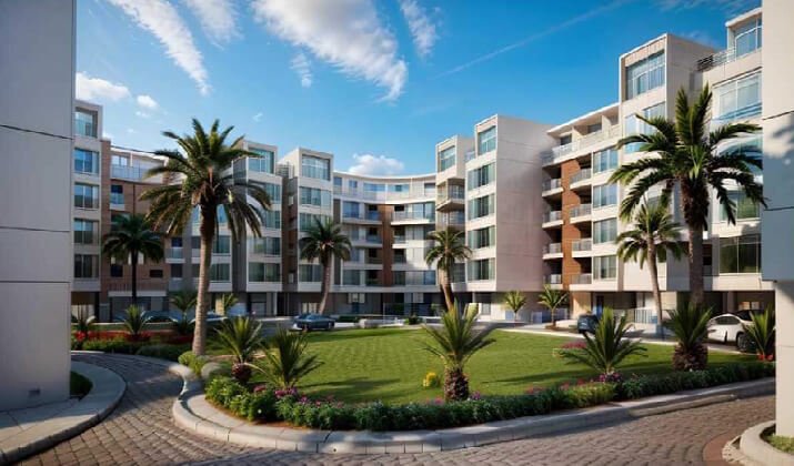 كمبوند هيفين جاردنز القاهرة الجديدة