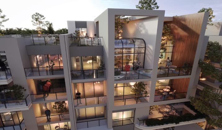 شقق للبيع في كمبوند ذا لارك ريزيدنس التجمع الخامس