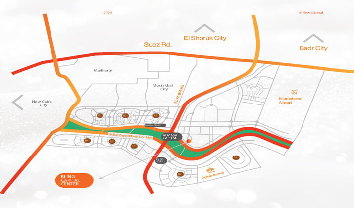 موقع مول بلينج كابيتال سنتر العاصمة الادارية الجديدة