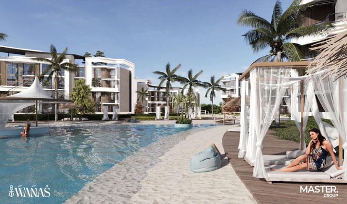 أسعار ومساحات قرية ونس الساحل الشمالي