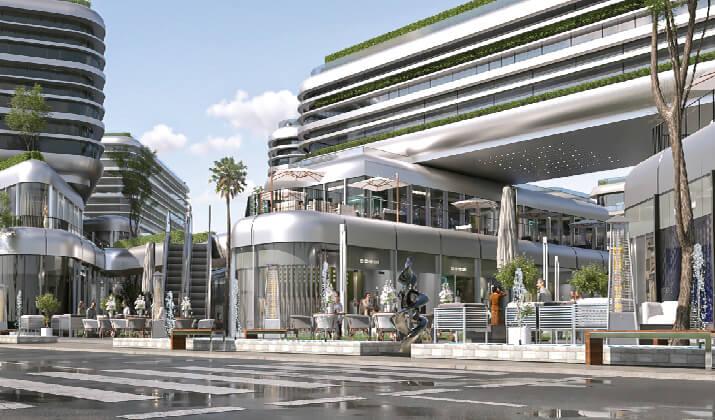 أسعار ومساحات مول ذا كورد بيزنس كومبليكس 6 اكتوبر