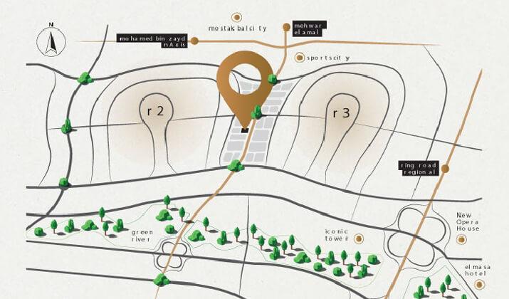 موقع مول ذا فايف العاصمة الادارية الجديدة
