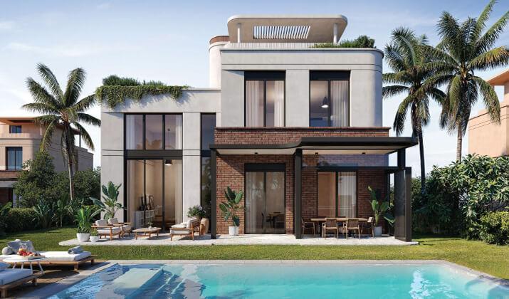 فلل للبيع بكمبوند كريسنت ووك القاهرة الجديدة