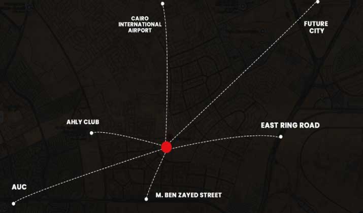 موقع كمبوند سولاي القاهرة الجديدة