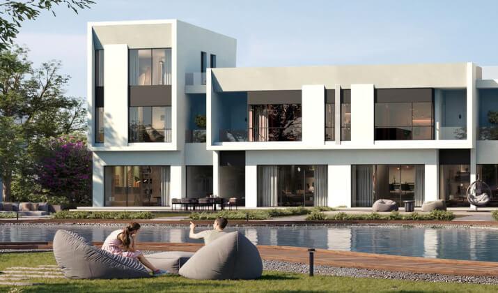 فلل للبيع في كمبوند تراينجل التجمع