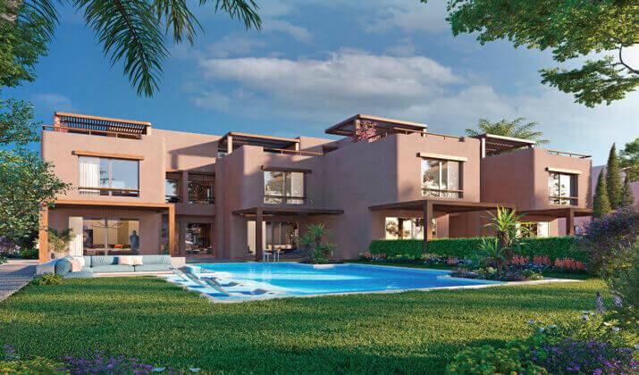 فلل للبيع في قرية هاسيندا بلو الساحل الشمالي