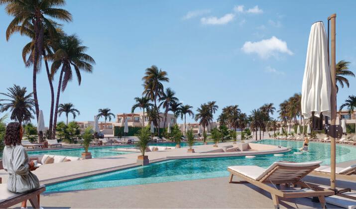 شاليهات للبيع في قرية هاسيندا بلو