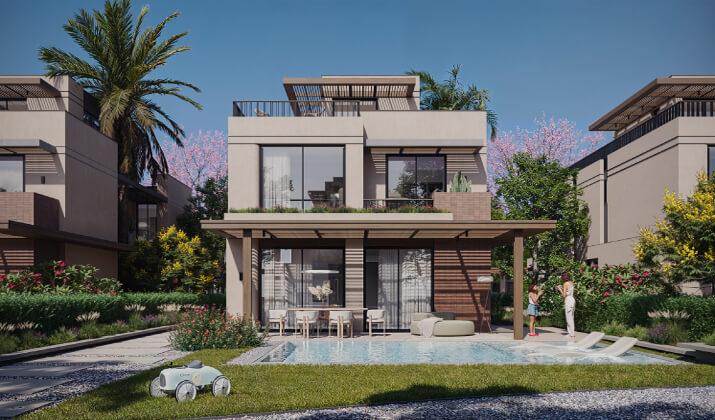 فلل للبيع في كمبوند انس زايد الجديدة