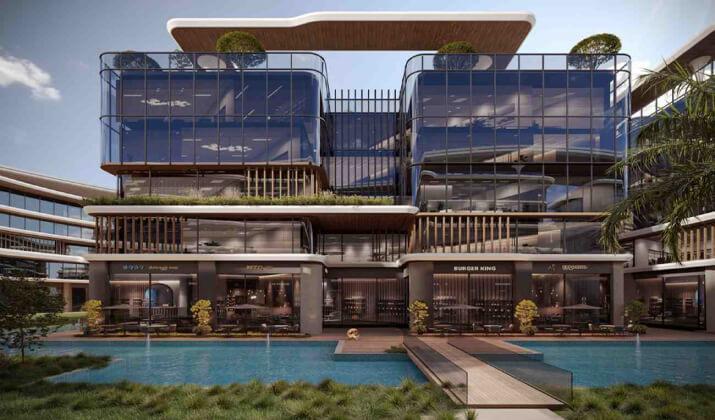 وحدات للبيع في مول توجذر التجمع الخامس