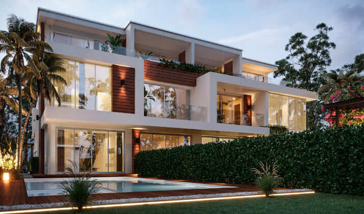 أسعار ومساحات قرية تن ايلاندس راس الحكمة