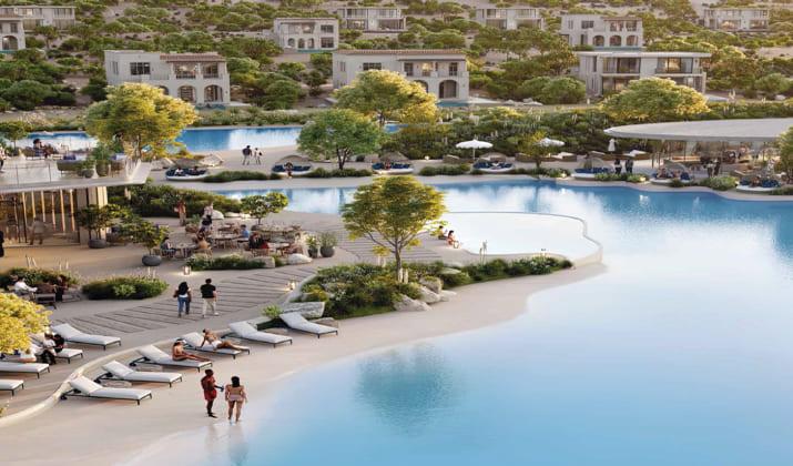 شاليهات للبيع في قرية مراسي البحر الاحمر