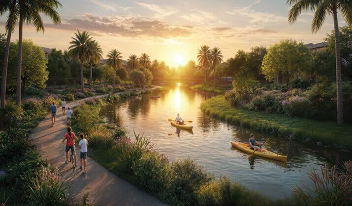 لاجونز العاصمة الادارية الجديدة Lagoons New Capital