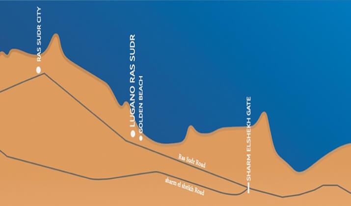 موقع قرية لوجانو راس سدر